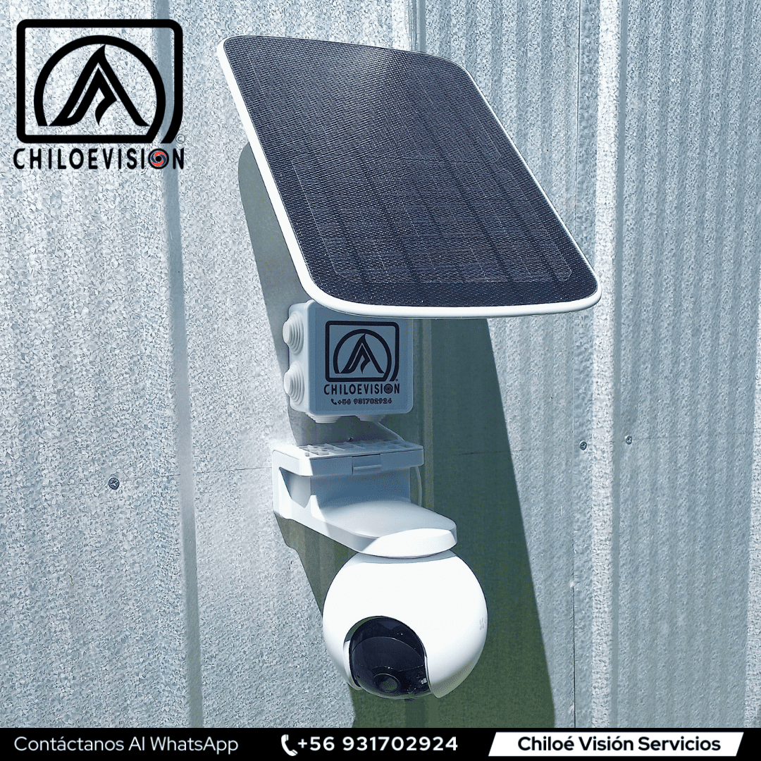 Instalación de Cámaras de Seguridad Solares en Chiloé
