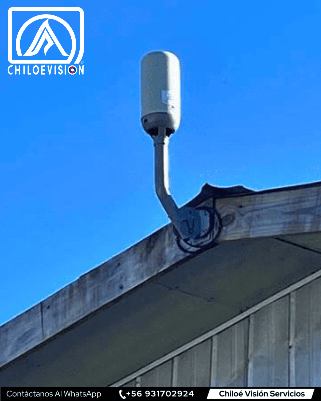 Antena de Internet Rural en Chiloé