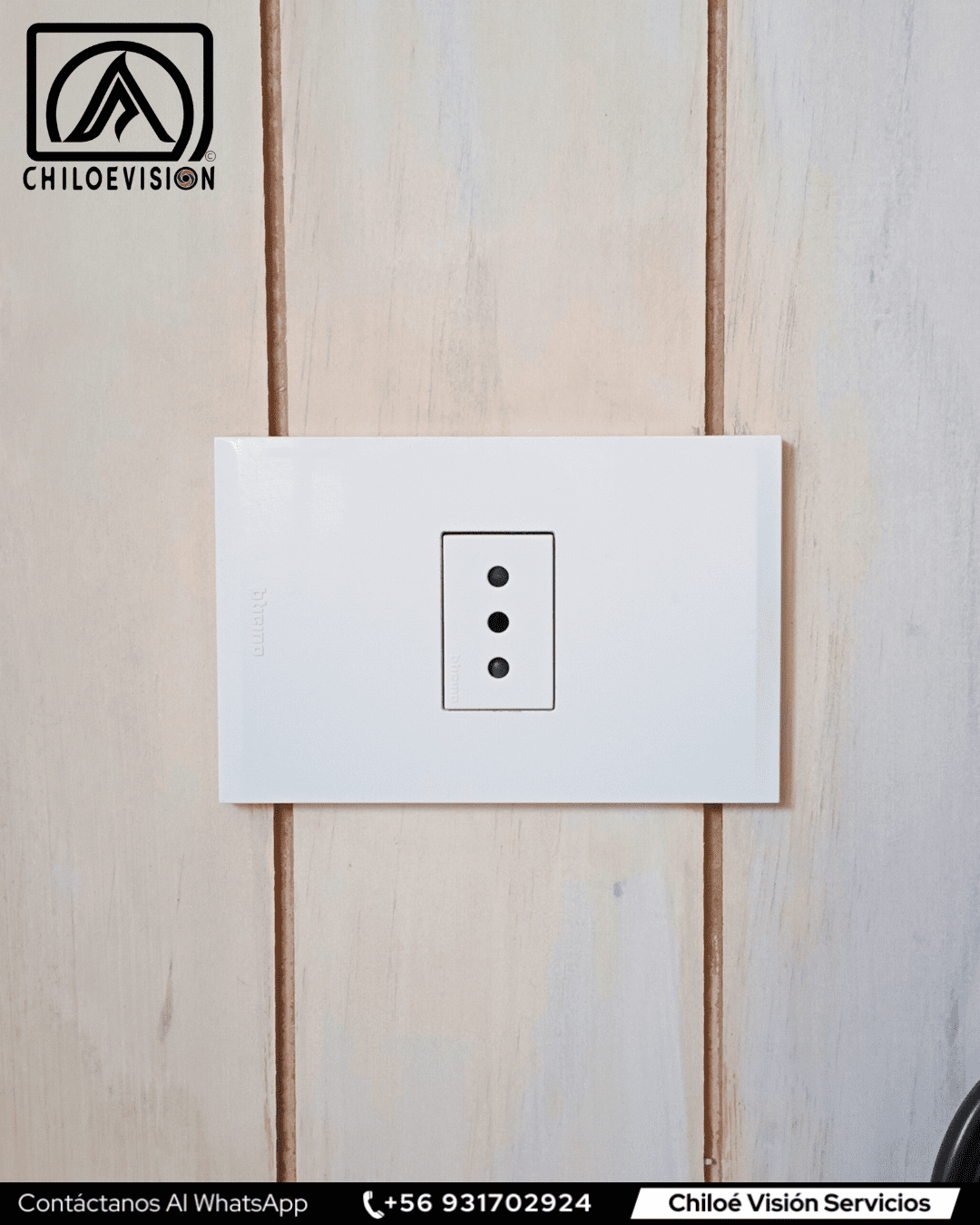 Enchufe Simple en Chiloé