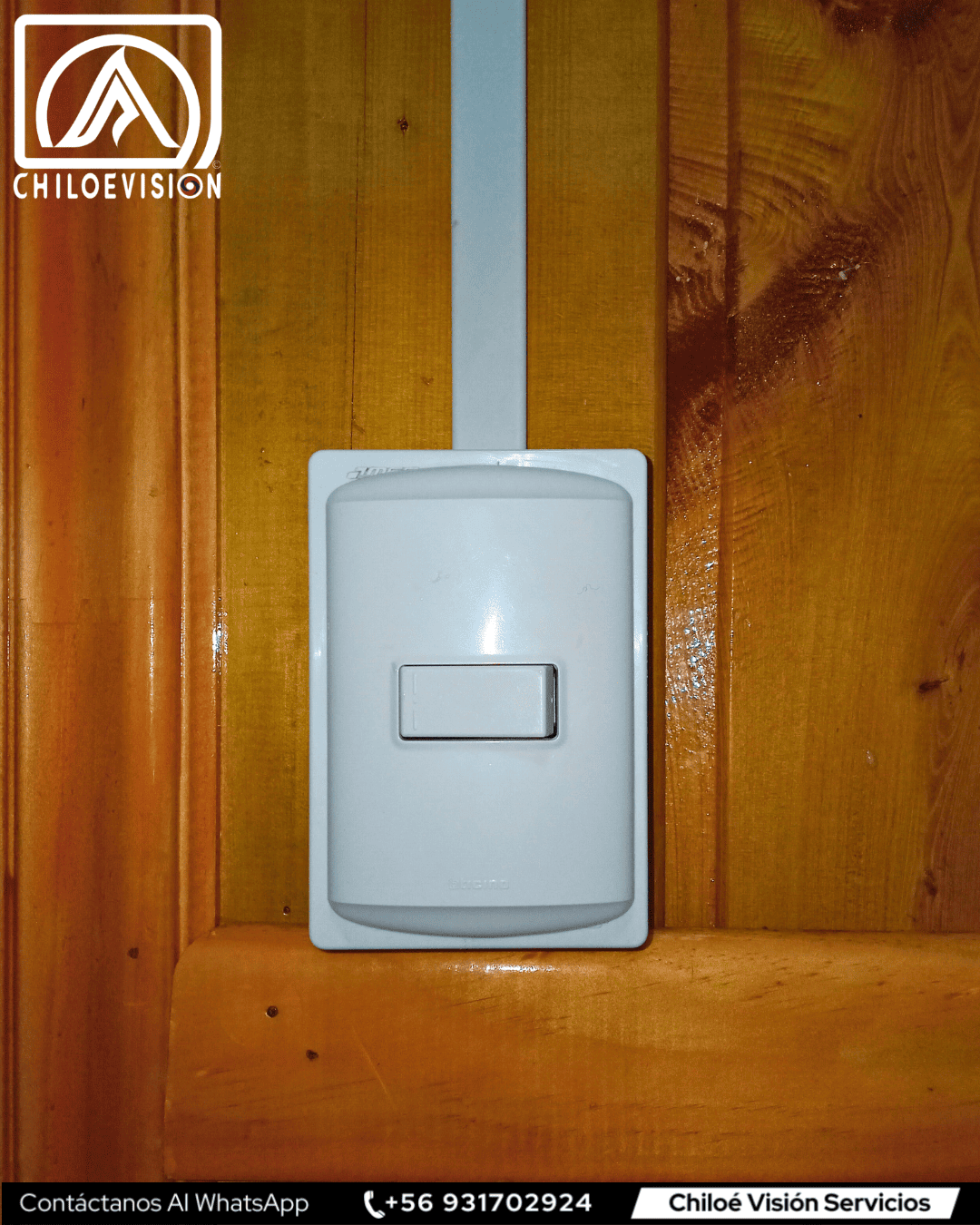 Instalación de Interruptor Simple en Chiloé