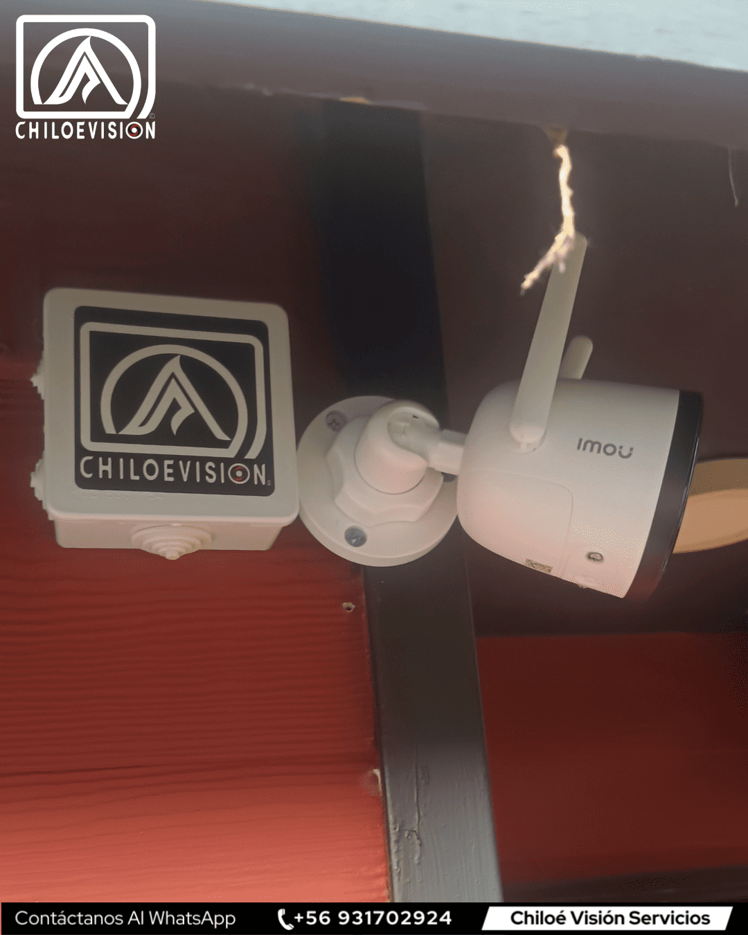 Instalación de Cámara WiFi de Lente Fijo en Chiloé