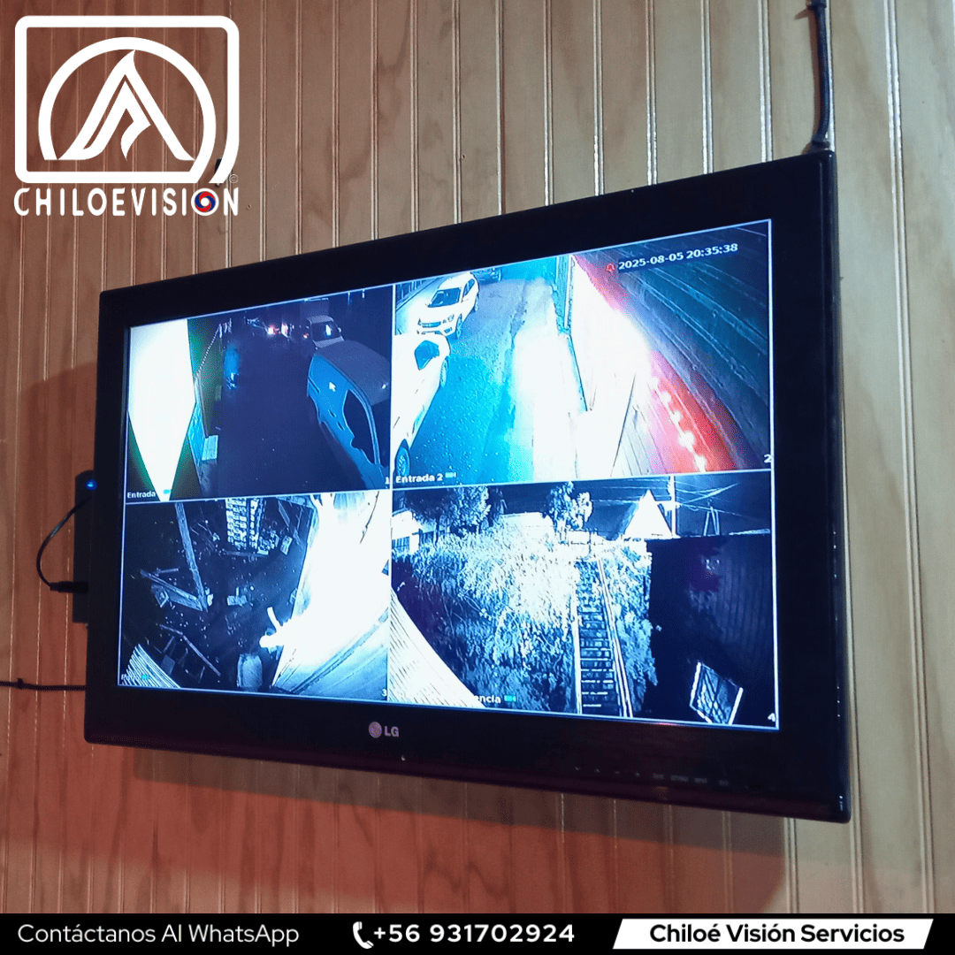 Cámara de Seguridad CCTV en Chiloé