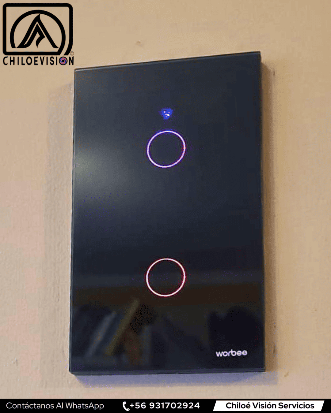 Instalación de Interruptor Wifi en Chiloé 