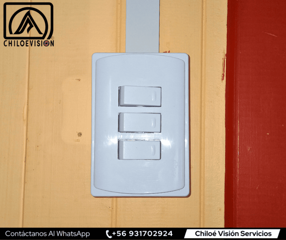 Interruptores en Chiloé