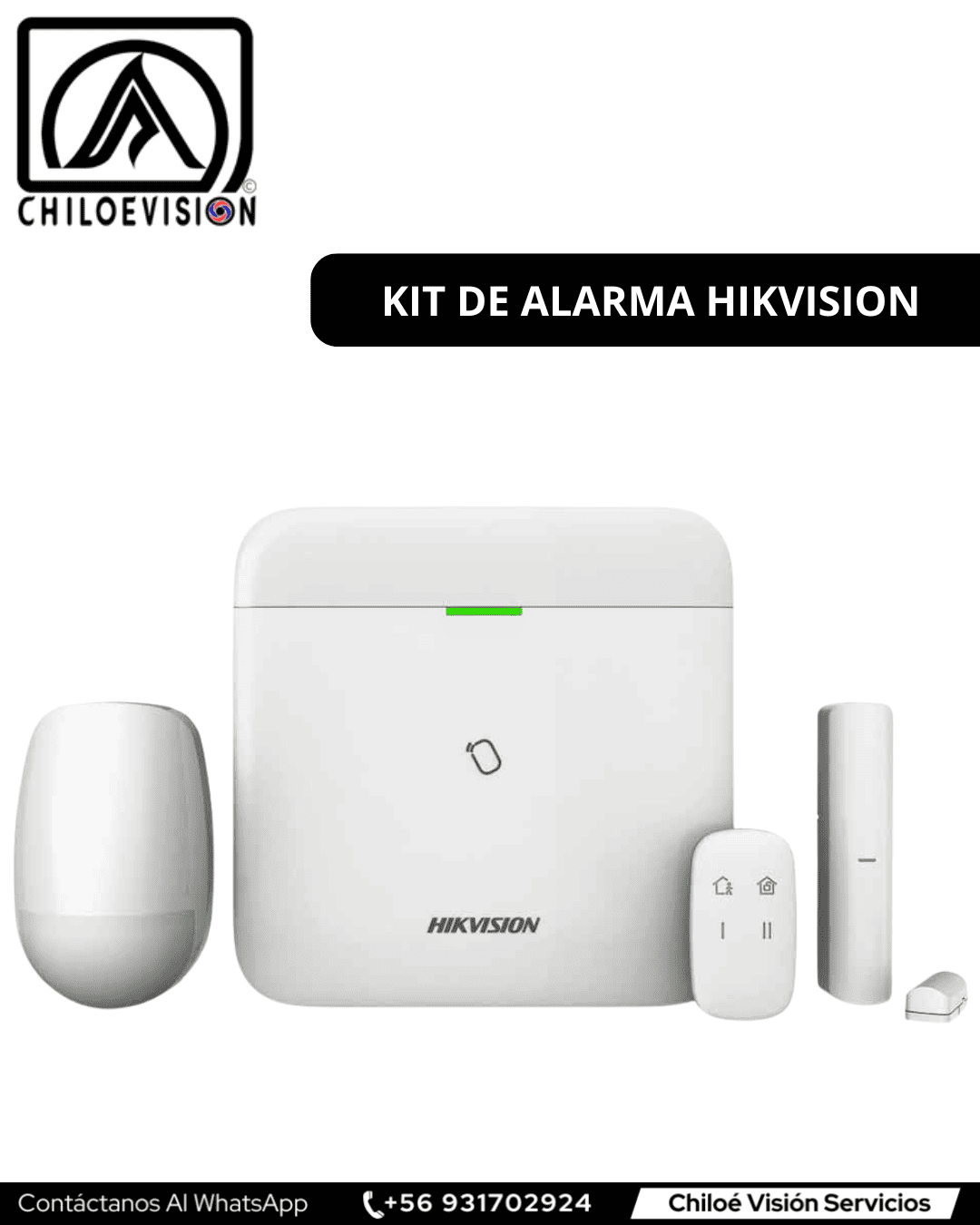 Alarma Hikvision en Chiloé