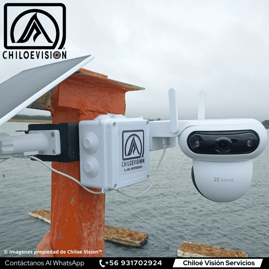Cámara Solar Doble Lente Ezviz en Chiloe
