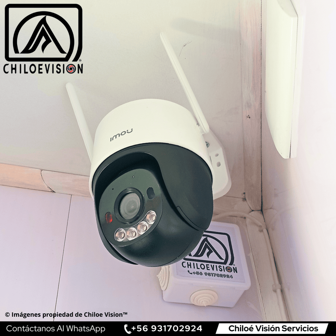 Cámara IMOU 360° Instalación en Chiloé