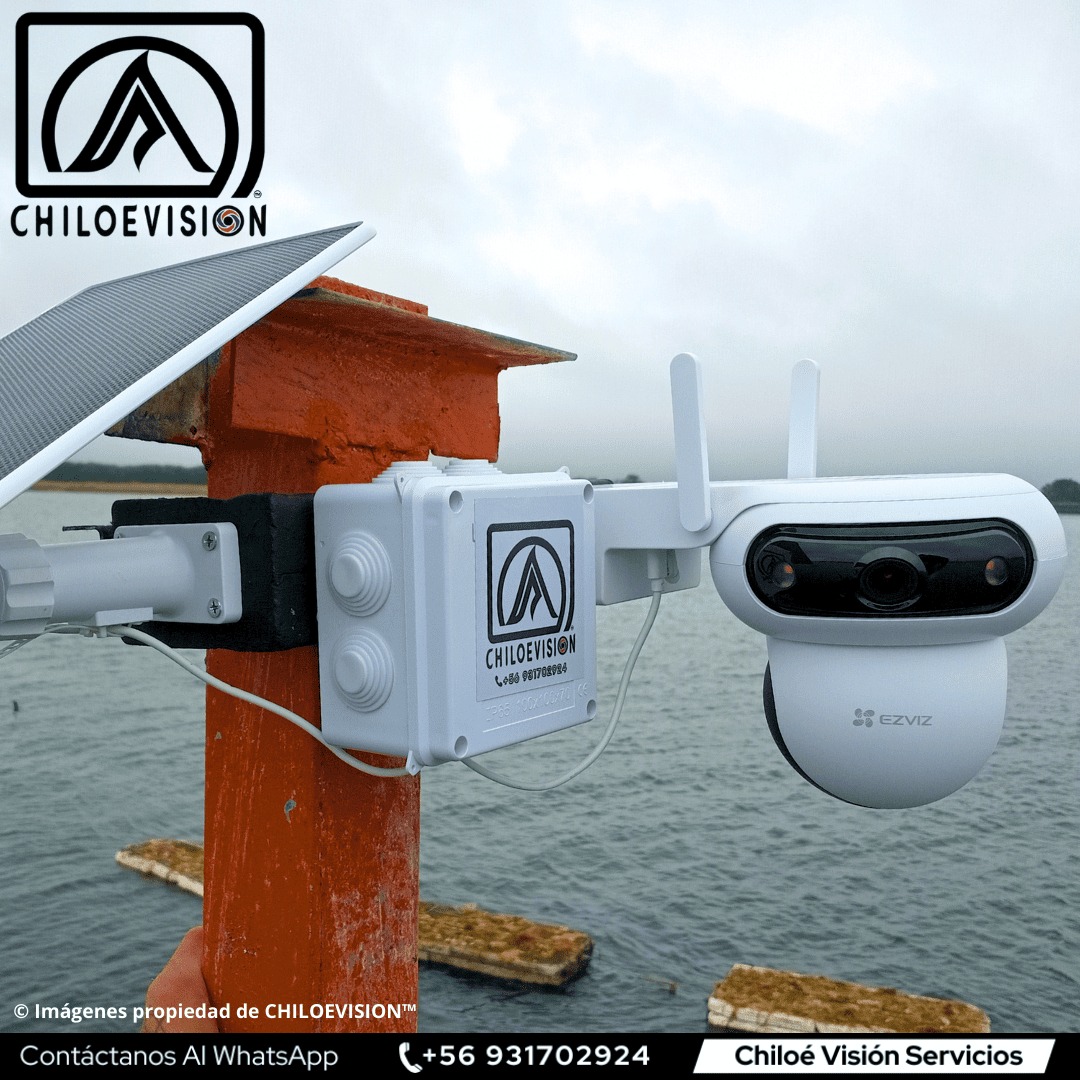Cámara de Seguridad Solar en Chiloé