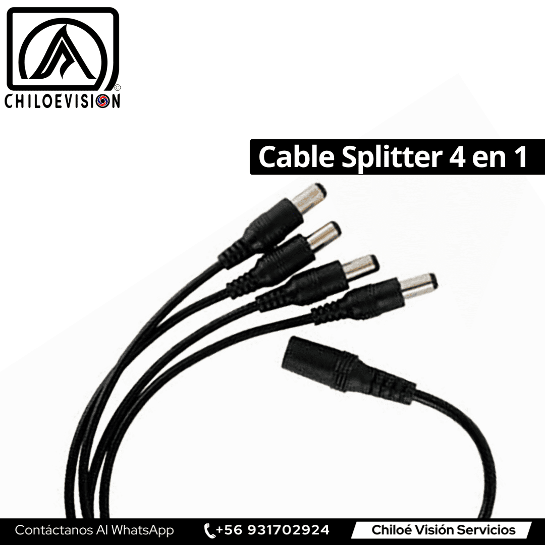 Cable Splitter 4 en 1 en Chiloé