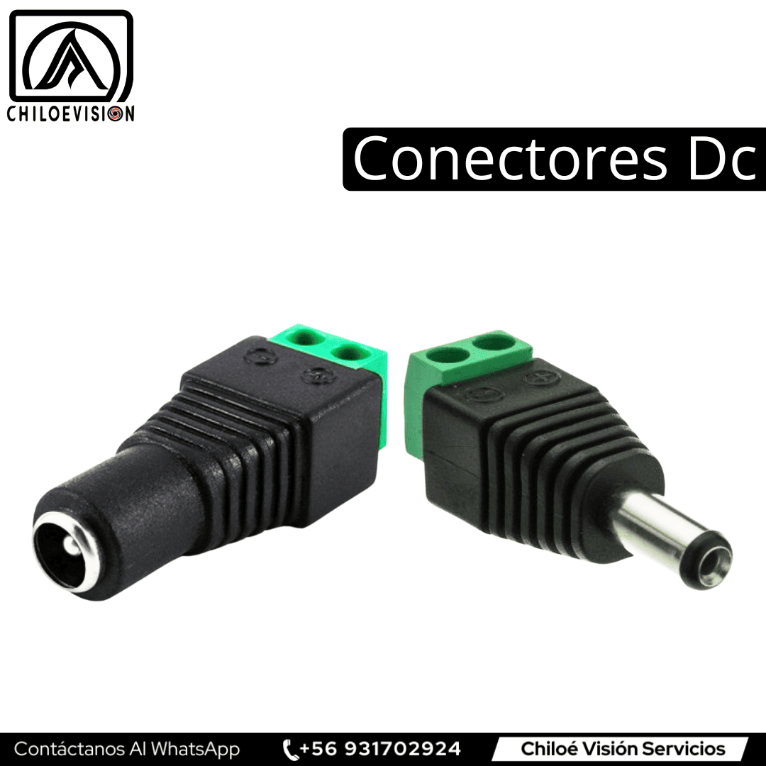 Conectores DC en Chiloé