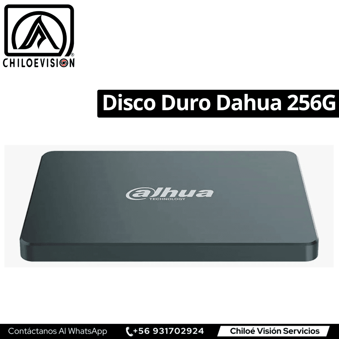 Disco Duro de 256GB en Chiloé