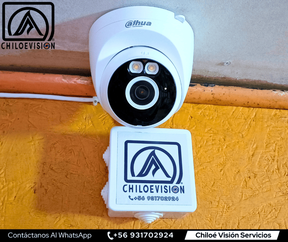 Camara Domo Dahua en Chiloe