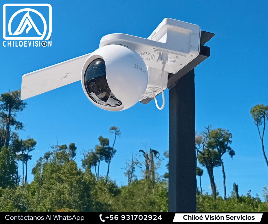 Cámara Solar Ezviz en Chiloe