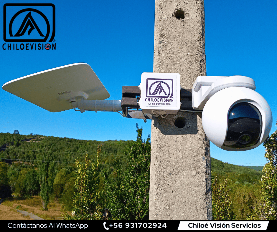 Camara de Seguridad Solar en Chonchi