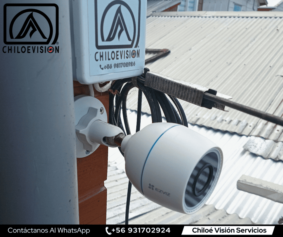 Mantención de Cámara de seguridad en Chonchi