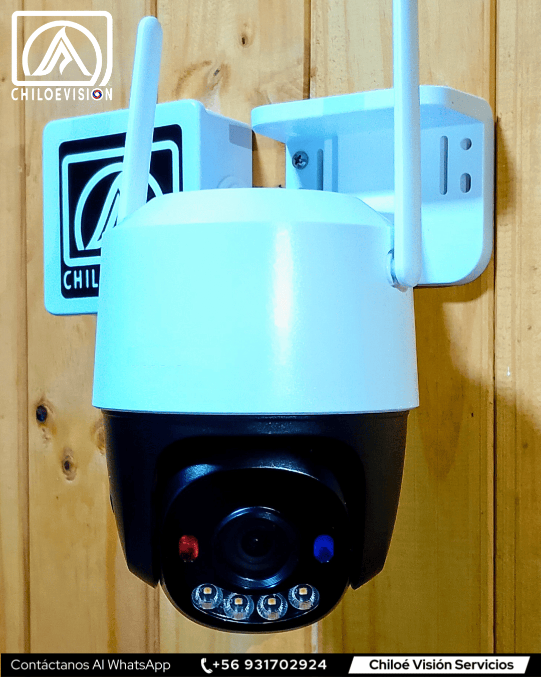 Instalación de Cámaras de Seguridad WiFi en Chiloé