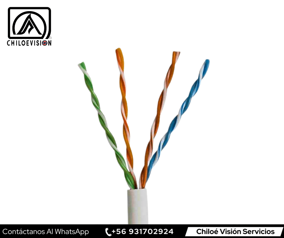 Cable UTP Categoría 5e en Chiloé